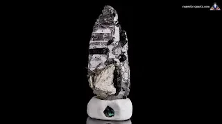 Tourmalated Quartz Properties and Meaning Page Video