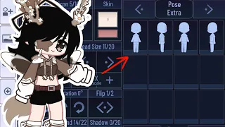 How to find the "Sidefacing/Backfacing" poses in Gacha Club 😜