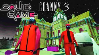 Granny 3 SQUID GAME MODE - (Random Present) Hard Mode,Full Gameplay