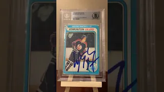 How I got my Wayne Gretzky rookie card autographed - 2019 autograph of the year