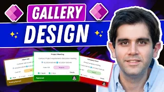 How to build a Responsive Modern Gallery in Power Apps | Tutorial