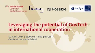 Leveraging the potential of GovTech in international cooperation