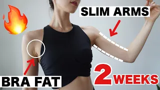 LOSE ARMS FAT ＋BRA FAT in 2 weeks!! | 8 min work out