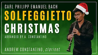 Andrew Constantino plays C.P.E. Bach - Solfeggietto Christmas