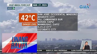 Mainit at maalinsangang panahon, asahan ngayong araw - Weather update today as of... | UB