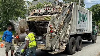 JRM Mack RD Leach 2RII Rear Loader Garbage Truck