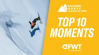 Top 10 Moments I Freeride World Tour Kicking Horse Golden BC