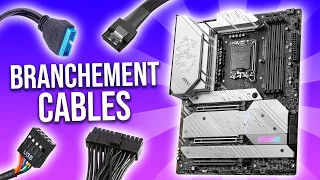 COMMENT BRANCHER LES CABLES DE SON PC GAMER (tuto câble management)
