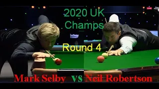 Mark Selby vs Neil Robertson 2020 UK Champs