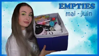 ♡ PRODUITS TERMINÉS : MAI - JUIN 2023' 🥰