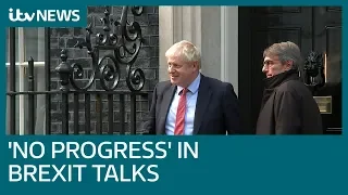 Sassoli says 'no progress' made on Brexit deal after talks with Johnson | ITV News