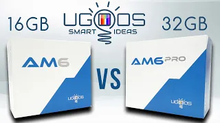 New!!! Ugoos AM6 Pro 4GB 32GB vs AM6 2GB 16GB vs GT King 4GB 64GB TV Box