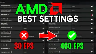 AMD Radeon Software - BEST Settings for Boost FPS & 0 DELAY! (UPDATED 2024)