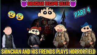 Shinchan and his friends plays horrorfield 😰 | shinchan became killer and killed his friends😈