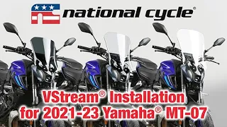 VStream Installation for the 2021-23 Yamaha MT-07