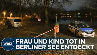 BERLIN PANKOW: Leichen einer Frau und eines Kleinkinds in See gefunden