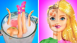 From Poor Doll To Rich Doll Makeover💄 *Best Barbie Gadgets and Crafts*