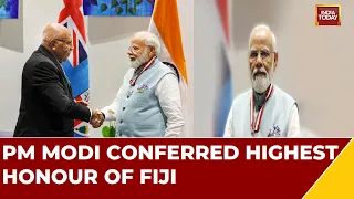 Fiji Recognises Modi's Global Leadership | PM Modi Awarded Companion Of Order Of Fiji