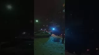 Пожар пятитиэтажки в Рыбинске