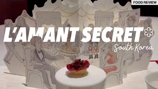 Most romantic restaurant in Seoul! Every day's Valentine Day at this Michelin rest. | L’Amant Secret