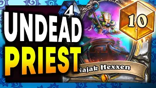 Undead Priest Stream - March of the Lichking - Hearthstone