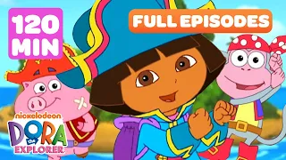 Dora FULL EPISODES Marathon! ➡️ | 3 Full Episodes - 120 Minutes! | Dora the Explorer