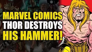 Thor's Godblast Shatters His Hammer!? (Thor vs The Celestials)