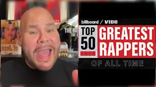 Fat Joe REACTS To Ice Cube & Ja Rule DISSING Billboard Top 50 Rappers Of All Time List