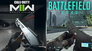 Call Of Duty: Modern Warfare II vs Battlefield 2042 - Weapons Comparison