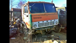 Полная Реставрация 39 летнего разрушенного временем Классического Грузовика