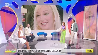 Luciano Rispoli nei ricordi di Mariano Sabatini e Rita Forte a Unomattina il 22 agosto 2022.