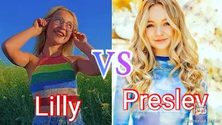 Lilly k vs Presley hosbach tik tok battle