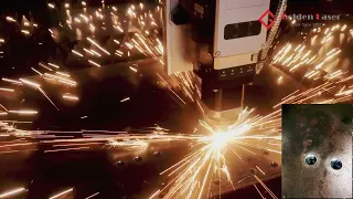 Countersink cutting of Metal Sheet laser cutting machine