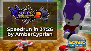 Dash Adventure 2 by Amber Cyprian in 37:26 - Sonic and the Glitchless Gauntlet