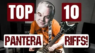 Top 10 Pantera Riffs Medley