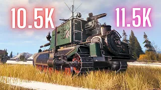 World of Tanks FV4005 Stage II  10.5K Damage & 3x FV4005 - 11.5K & 11K & 13K