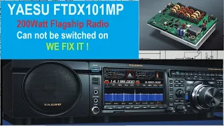 #290 Yaesu FTDX101MP won't switch on