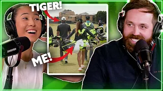 Playing golf with Tiger Woods! (Amazing story)