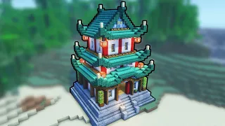 Japanese Beach House - Minecraft Tutorial
