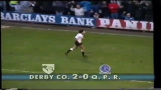 1989-90 Derby County 2 QPR 0 - 10/02/1990