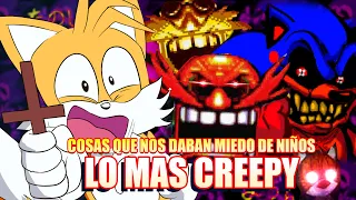 COSAS QUE NOS DABAN MIEDO DE NIÑOS | LO MAS CREEPY DE SONIC | EMERALD PLANET