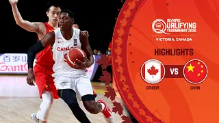 Canada - China | Full Highlights - FIBA Olympic Qualifying Tournament 2020