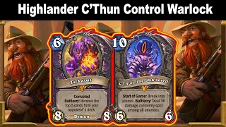 Control C'Thun Tickatus Quest Warlock Is Here For You! Throne of the Tides Mini-Set | Hearthstone