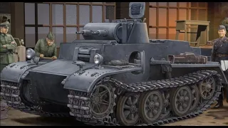 Немецкий легкий танк Pz I Ausf F