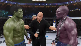 Hulk vs. Titan Atlas - EA Sports UFC 4 - Crazy UFC 👊🤪