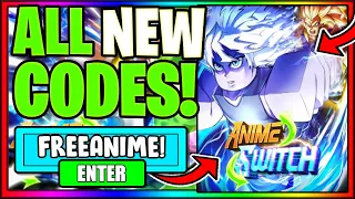 ALL *NEW* CODES FOR ANIME SWITCH *🌀ALL CODES!🌀* ROBLOX Anime Switch Codes 2024