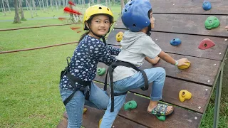 LIBURAN BERMAIN DI TAMAN BUAH MEKARSARI 🥳 BERSAMA KELUARGA | Salsa and family