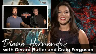 Diana Hernandez  interview with Gerard Butler and Craig Ferguson