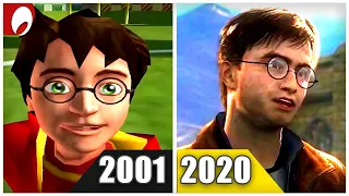 Evolution of Harry Potter games (2001 - 2020)