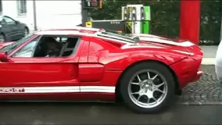 Ford GT LOUD SOUND - Start up, Acceleration & Shooting Flames